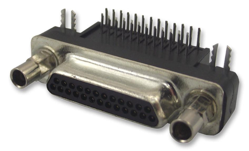 NORCOMP 381-025-112L565 Micro D Sub Connector, Micro D 381 Series, Plug, 25 Contacts, Through Hole