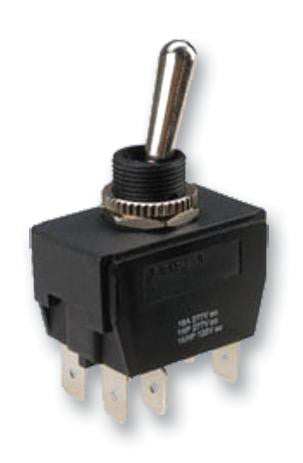 MULTICOMP MCR13-448F-1-01 Toggle Switch, DPST, Non Illuminated, On-Off, Panel, 16 A