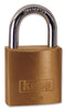 KASP SECURITY K12030A1 30mm Premium Keyed Alike Brass Padlock with Hardened Steel Shackle for Maximum Corrosion Resistance