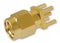 AMPHENOL CONNEX 132133 RF / Coaxial Connector, SMA Coaxial, Straight Plug, Through Hole Vertical, 50 ohm, Brass