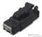 DEUTSCH DTMH06-2SA Connector Housing, High Temp, Black, A Key, DTMH Series, Plug, 2 Ways, DT Series Socket Contacts