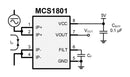 Monolithic Power Systems (MPS) MCS1801GS-12-P Current Sensor 100 kHz Soic 8 Pins 4.5 V 5.5