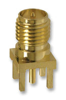 AMPHENOL CONNEX 132134RP RF / Coaxial Connector, SMA Coaxial, Straight Jack, Through Hole Vertical, 50 ohm, Brass