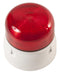 Klaxon QBS-0038 QBS-0038 Beacon Xenon Red Flashing 2W 24VDC IP65 85mm Dia. 81mm Height