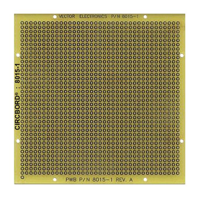 Vector Electronics 8016-1 PCB Pad-per-hole Epoxy Glass Composite 1.57mm 152.4mm x