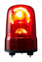 Patlite (U.S.A.) SKS-M1J-R Beacon FLASH/ROTATE RED 80MM 24VDC