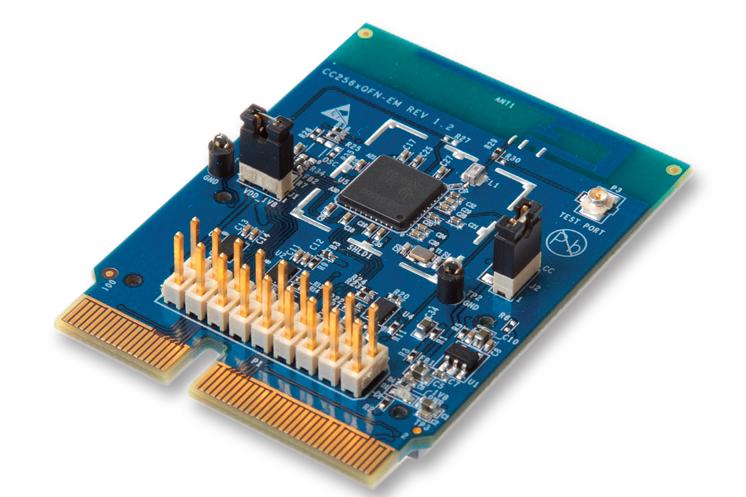 Texas Instruments CC256XQFNEM Evaluation Board Bluetooth Dual Mode CC256X