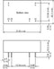 Traco Power THM 10-2415WI THM 10-2415WI Isolated Through Hole DC/DC Converter Medical 4:1 10 W 1 Output 24 V 416 mA