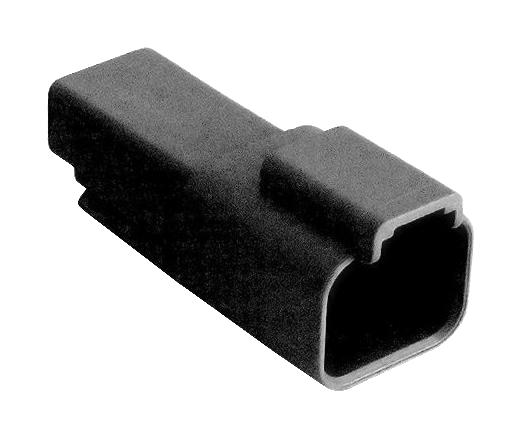 Bulgin Limited PX0106P02BK PX0106P02BK Automotive Connector PX0 Series Straight Receptacle 2 Contacts