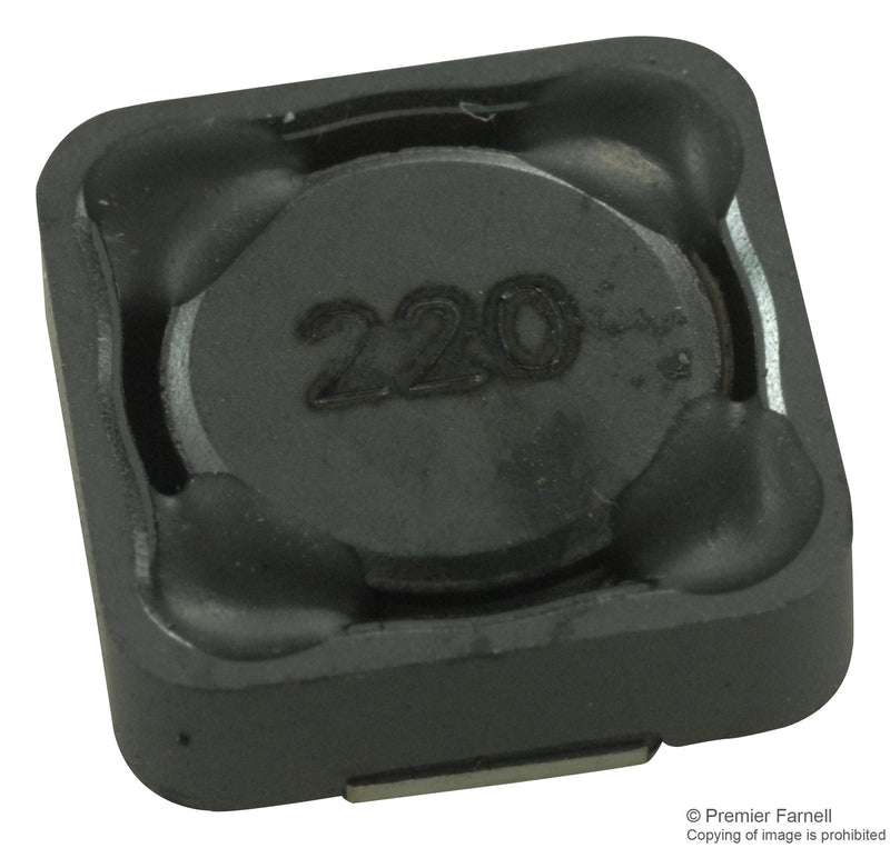 BOURNS SRR1240-120M Surface Mount Power Inductor, SRR1240 Series, 12 &micro;H, 3.8 A, 3.6 A, Shielded, 0.038 ohm