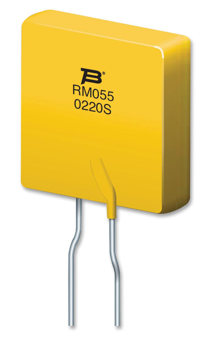 BOURNS MF-RM025/240-2 PPTC Resettable Fuse, Through Hole, MF-RM Series, 250 mA, 560 mA, 240 VAC, -20 &deg;C