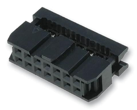 AMPHENOL T812110A100CEU Wire-To-Board Connector, T812 Series, 10 Contacts, Receptacle, 2.54 mm, IDC / IDT, 2 Rows