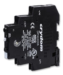 CRYDOM DRTA06D06 Time Delay Solid State Relay, DIN Rail, 6 A, 1 VDC, 48 VDC, Zero Crossing, Delay-On-Make