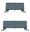 VISHAY CNY64ST Transistor Output Optocoupler, 1 Channel, SOP, 4 Pins, 75 mA, 8.2 kV, 50 %