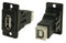 Cliff Electronic Components CP30709NMB CP30709NMB USB Adapter CSK Hole Type A Receptacle B 2.0