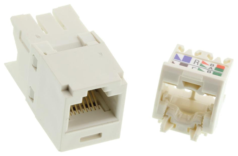 Panduit CJ688TGIW CJ688TGIW CAT6 RJ45 Modular Jack 8 Position 1 Port