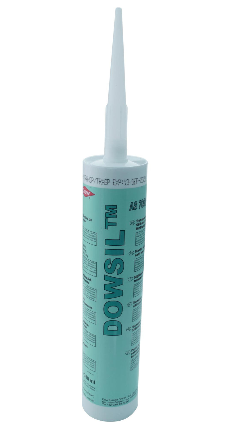 DOW 7092 WHITE 310ML Silicone 1 Part Sealant Cartridge WHT