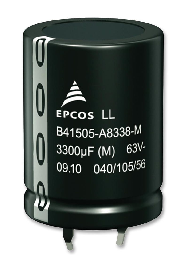 EPCOS B41505A7688M000 Electrolytic Capacitor, Long Life, 6800 &iuml;&iquest;&frac12;F, 35 V, B41505 Series, 5000 hours @ 105&iuml;&iquest;&frac12;C, &iuml;&iquest;&frac12; 20%