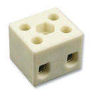 HYLEC DESTB-0402 Panel Mount Barrier Terminal Block, 32 A, 450 V, 2 Pole, 1, Screw