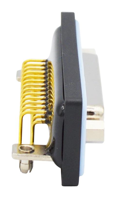 Norcomp SDF-R25-213L461 SDF-R25-213L461 D Sub Connector Standard Receptacle Nanook SDF Series 25 Contacts DB Solder