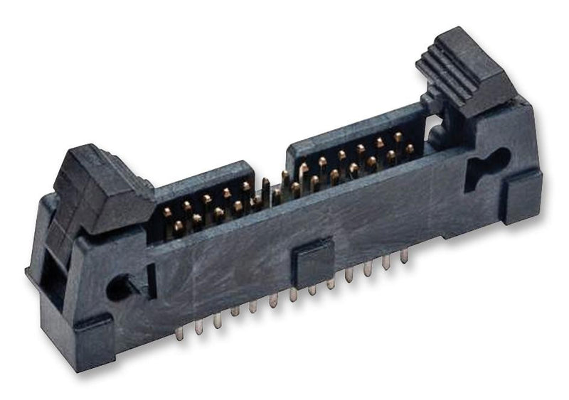 HARWIN M50-3551342 Wire-To-Board Connector, Ejector, 1.27 mm, 26 Contacts, Header, M50 Series, Through Hole, 2 Rows