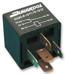 DURAKOOL DG85C-7011-76-1012 Automotive Relay, SPDT, 12 VDC, DG85 Series, Panel, Quick Connect