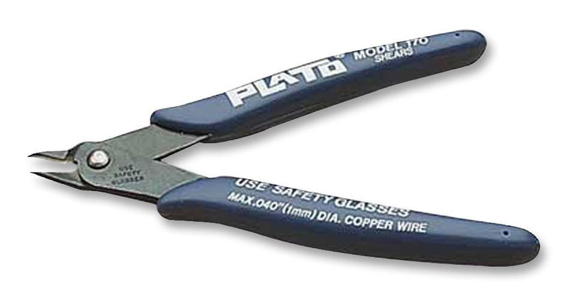 PLATO 170 Cable Cutter, 1mm Capacity, Copper Wire, Flush Blade Edge, 170 Series, 131mm Length