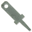 AMP - TE CONNECTIVITY 62395-1 PCB Terminal, 2.8mm x 0.51mm, 0.11" x 0.02", Brass, 1.17 mm, Tin