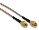 AMPHENOL CONNEX 135101-01-12.00 RF / Coaxial Cable Assembly, SMA Straight Plug, SMA Plug, 50ohm, RG316, 50 ohm, 12 ", 304.8 mm