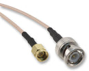 AMPHENOL CONNEX 245101-01-24.00 RF / Coaxial Cable Assembly, BNC Plug, SMA Plug, 50ohm, RG316, 50 ohm, 24 ", 609.6 mm