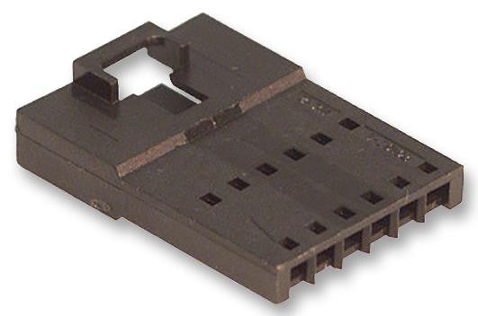 MOLEX 70107-0005 Wire-To-Board Connector, 2.54 mm, 6 Contacts, Plug, SL 70107 Series, 1 Rows