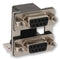 NORCOMP 178-015-513R571 Stacked D Sub Connector, Dual Port, 178 Series, DA, Receptacle, 15 Contacts, DA, Receptacle