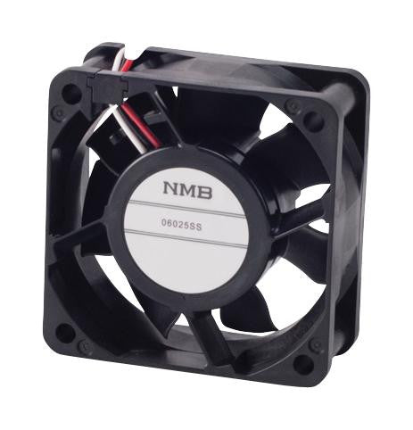 NMB TECHNOLOGIES 06025SS-12N-AT-D0 AXIAL FAN, 60MM, 12VDC, 23.31CFM, 33DB