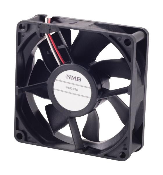 NMB TECHNOLOGIES 08025SS-24Q-AT-D0 AXIAL FAN, 80MM, 24VDC, 54.74CFM, 39.5DB