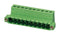 Phoenix Contact IC 25/ 8-STGF-508 Pluggable Terminal Block 5.08 mm 8 Ways 30AWG to 12AWG 2.5 mm&Acirc;&sup2; Screw 12 A