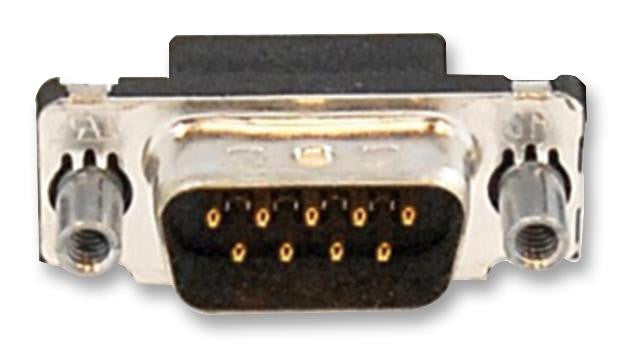 AMP - TE CONNECTIVITY 747840-4 Standard D Sub Connector, High Density, 9 Contacts, Plug, DE, AMPLIMITE HD-20 Series, Steel Body