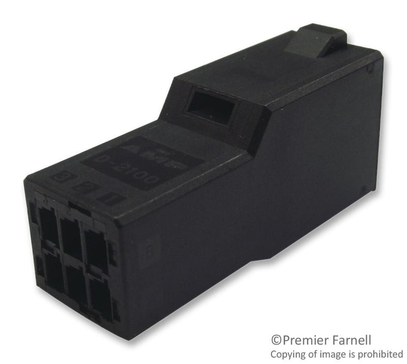 AMP - TE CONNECTIVITY 1-1318114-9 Connector Housing, Dynamic D-2100D Series, Plug, 20 Ways, 2.5 mm, Dynamic D-2100D Series Contacts