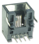 MOLEX 85504-5001 Modular Jack, Right Angle, Low Profile, Shielded, 8/8, Cat 5e, THT