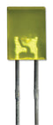 KINGBRIGHT L-113YDT LED, Low Power, Yellow, Through Hole, 20 mA, 2.1 V, 588 nm