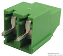 CAMDENBOSS CTB0708/2 Standard Terminal Block, Wire to Board, CTB0708 Series, 2 Contacts, 5.08 mm, Terminal Block, PCB