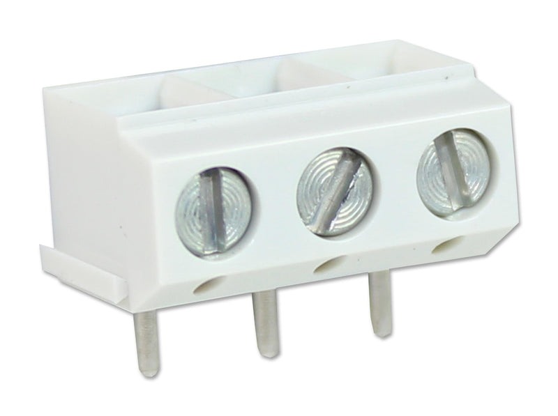 CAMDENBOSS CTB5050/3 Wire-To-Board Terminal Block, 5 mm, 3 Ways, 30 AWG, 14 AWG, 1.5 mm&sup2;, Screw