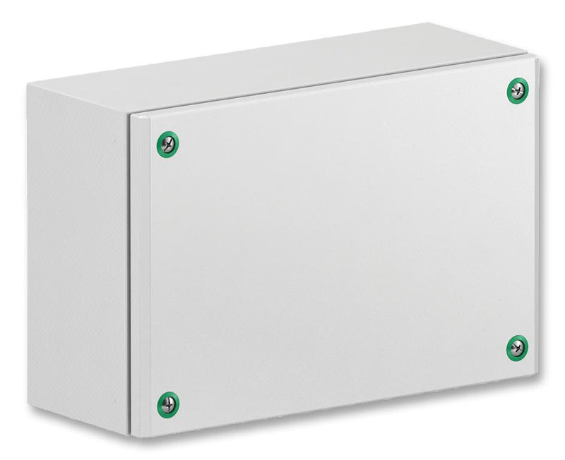 SCHNEIDER ELECTRIC NSYSBM305012 Enclosure, Spacial SBM, Flat Box, IP66, NEMA 4X, Industrial, 300 mm, 500 mm, 120 mm, Steel, Grey