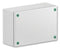 SCHNEIDER ELECTRIC NSYSBM202012 Metallic Enclosure, Spacial SBM, Flat Box, IP66, NEMA 4X, Industrial, 200 mm, 200 mm, 120 mm, Steel