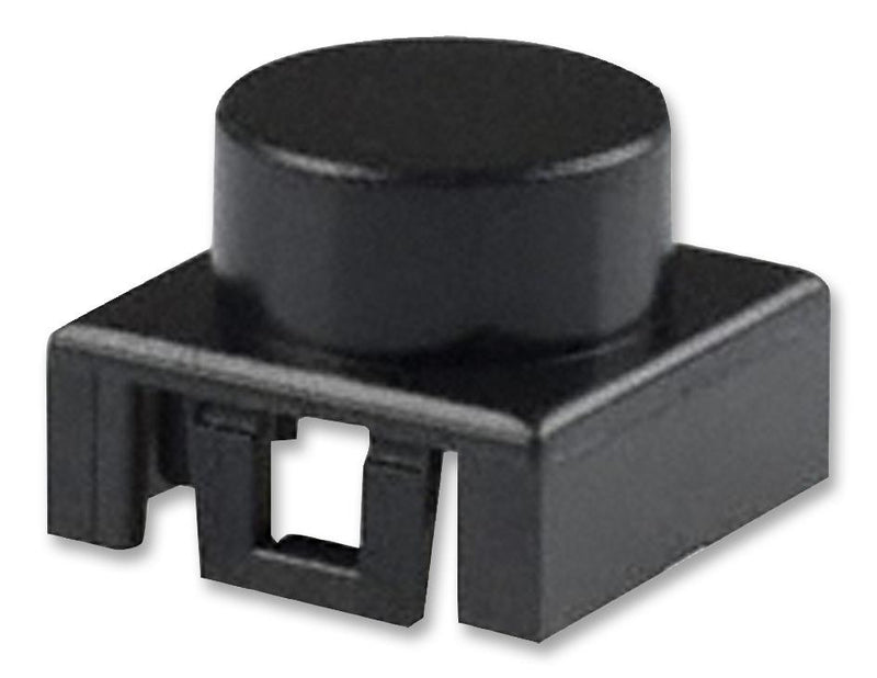 C & K COMPONENTS BTNK0290 Switch Cap, KSA Series Sealed Tact Switches, Black