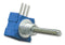 BOURNS 53RAA-R25-A10L Rotary Potentiometer, Cermet, 1 kohm, 1 W, &plusmn; 10%, 53 Series, 1 Turns, Linear