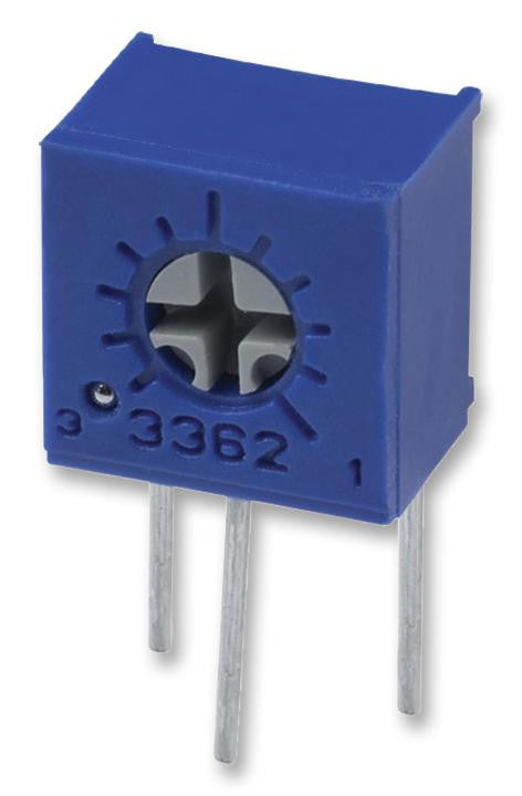 BOURNS 3362S-1-103LF Trimmer Potentiometer, 10 kohm, 500 mW, &plusmn; 10%, Trimpot 3362 Series, 1 Turns, Through Hole