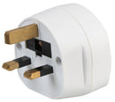 PRO Elec PEL00140 Mains Adapter All Continents UK Plug 13 A White Plastic Body 250 V