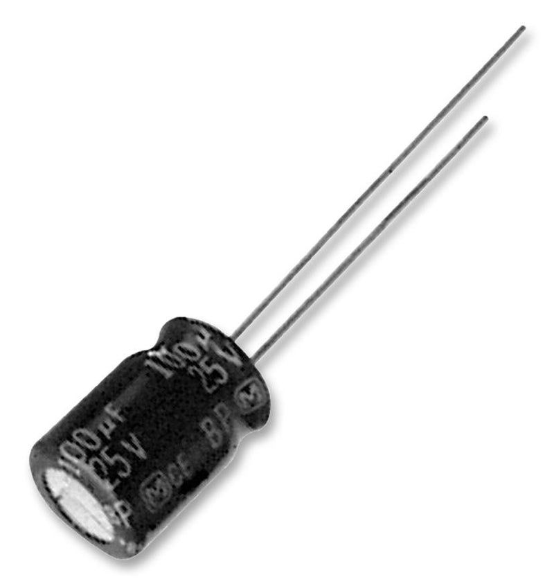 PANASONIC ELECTRONIC COMPONENTS ECEA1VN221U Electrolytic Capacitor, SU(Bi-polar) Series, 220 &micro;F, &plusmn; 20%, 35 V, 12.5 mm, Radial Leaded