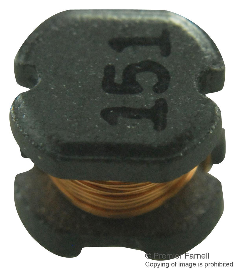 BOURNS SDR0302-151KL Surface Mount Power Inductor, SDR0302 Series, 150 &micro;H, 200 mA, 230 mA, Unshielded, 4.6 ohm