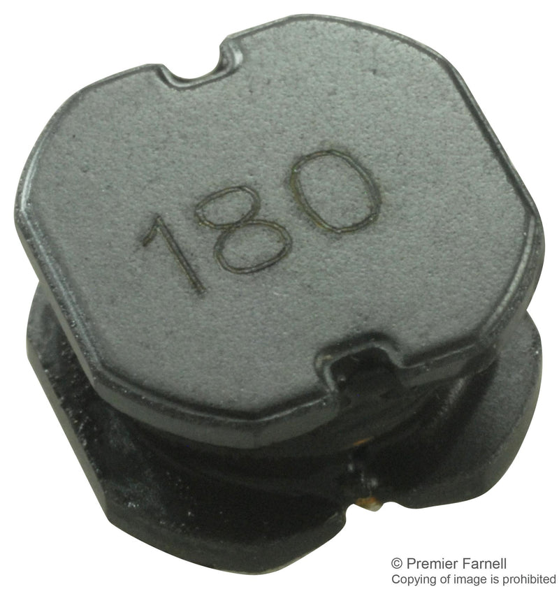 BOURNS SRN1060-180M Surface Mount Power Inductor, SRN1060 Series, 18 &micro;H, 3.85 A, 3.8 A, Semishielded, 0.043 ohm